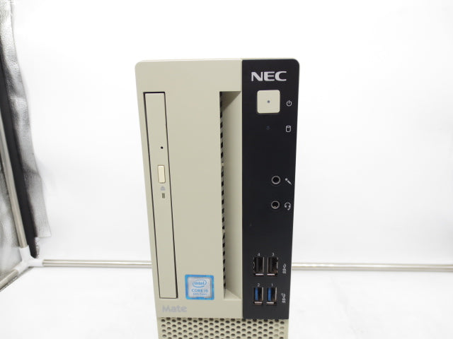 【中古】NEC Mate PC-MJM28LZ6ACS3 デスクトップPC｜Core i5-8400・メモリ8GB・HDD500GB・Windows11 Pro搭載