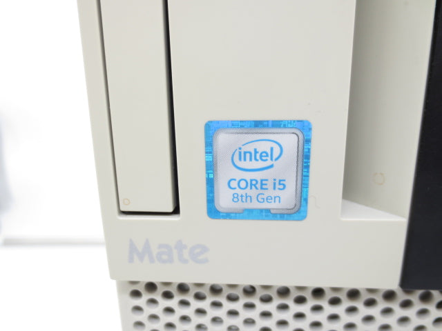 【中古】NEC Mate PC-MJM28LZ6ACS3 デスクトップPC｜Core i5-8400・メモリ8GB・HDD500GB・Windows11 Pro搭載