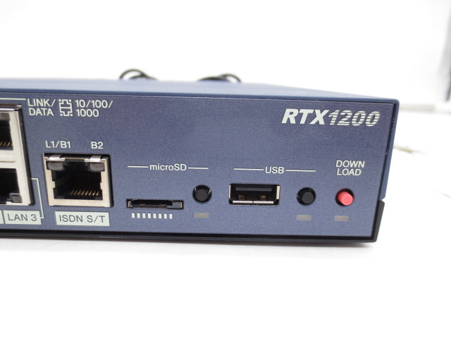 【中古】YAMAHA ギガアクセスVPNルーター RTX1200 Rev.10.01.71 初期化済み